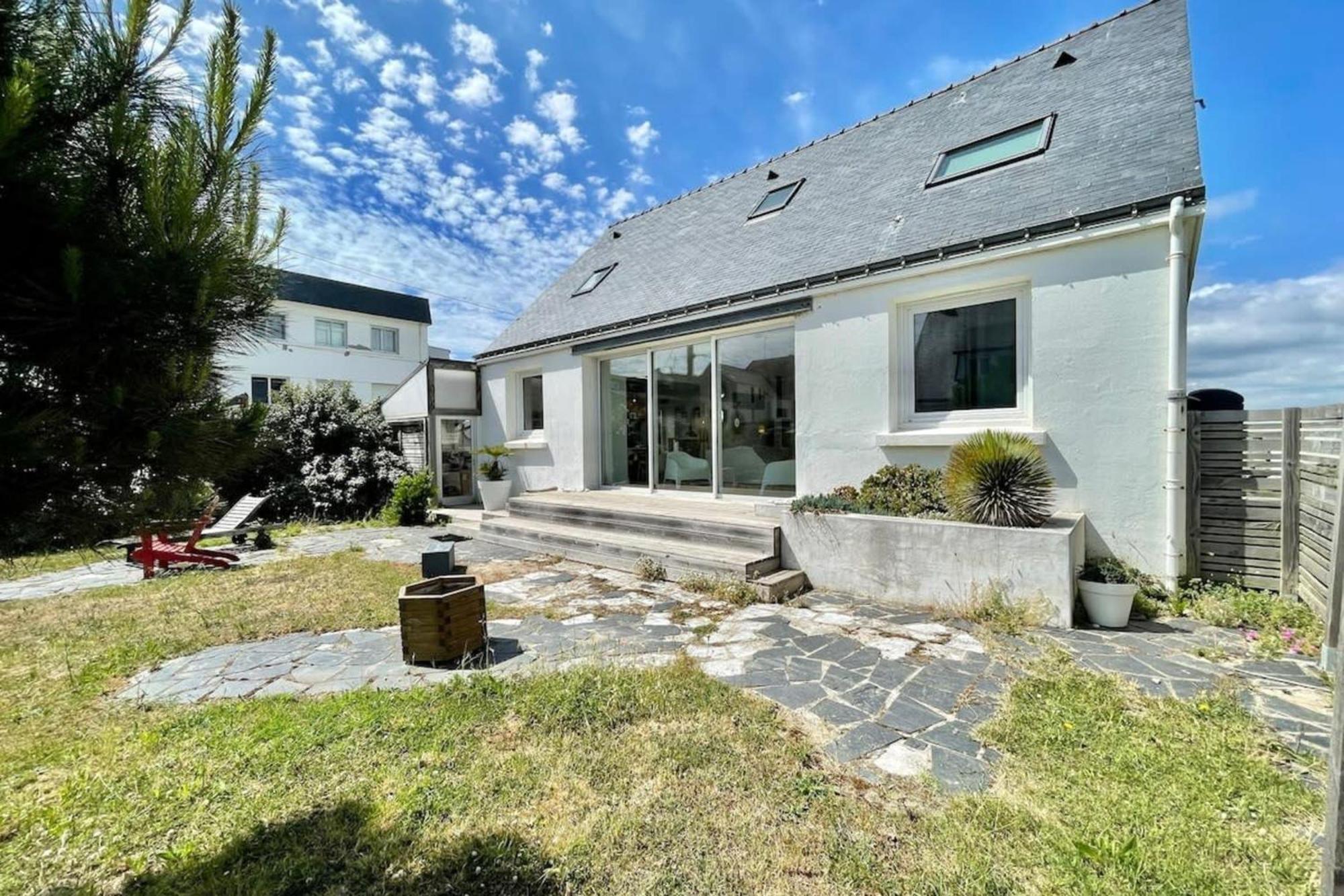 Maison Ultra Coconning Jardin Face Aux Plages Ploemeur Buitenkant foto