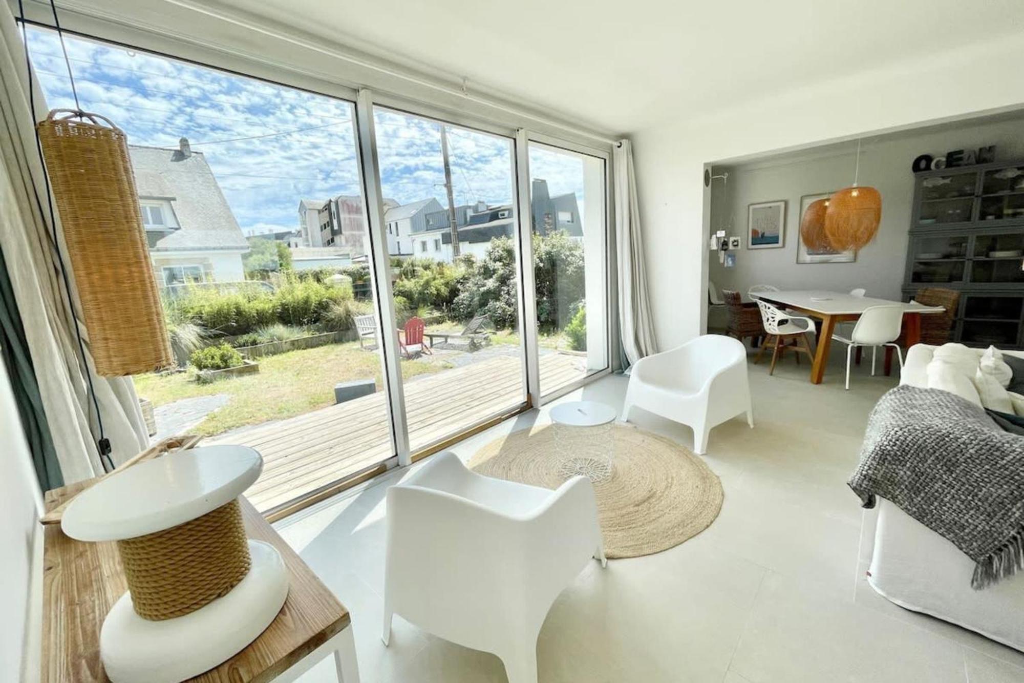 Maison Ultra Coconning Jardin Face Aux Plages Ploemeur Buitenkant foto