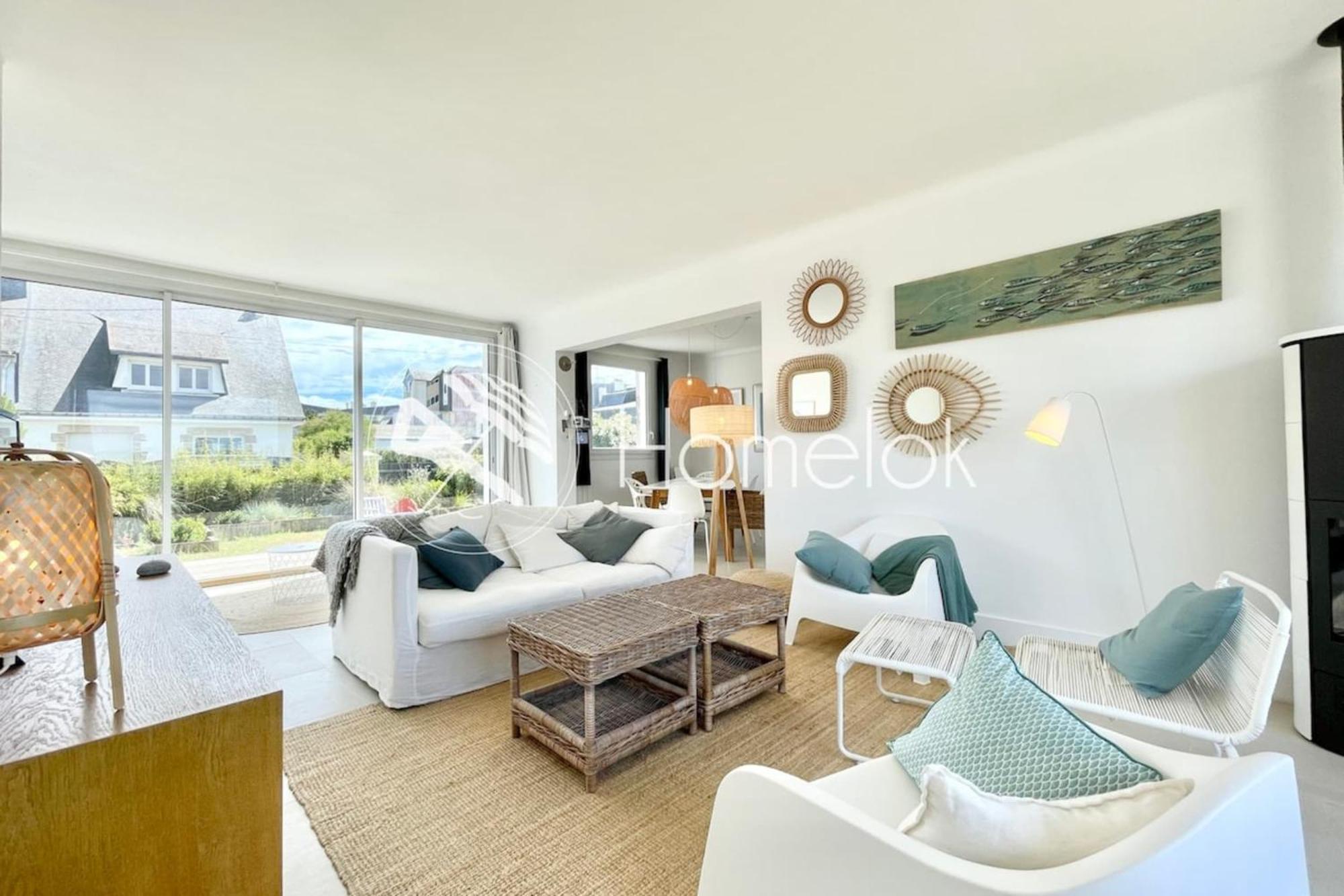 Maison Ultra Coconning Jardin Face Aux Plages Ploemeur Buitenkant foto