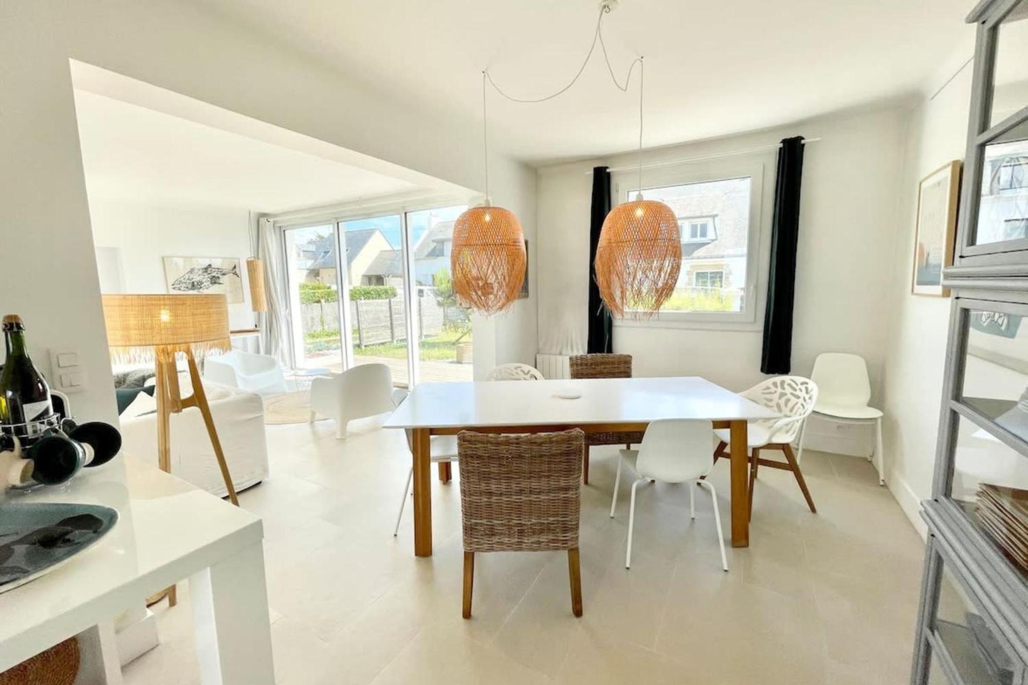 Maison Ultra Coconning Jardin Face Aux Plages Ploemeur Buitenkant foto