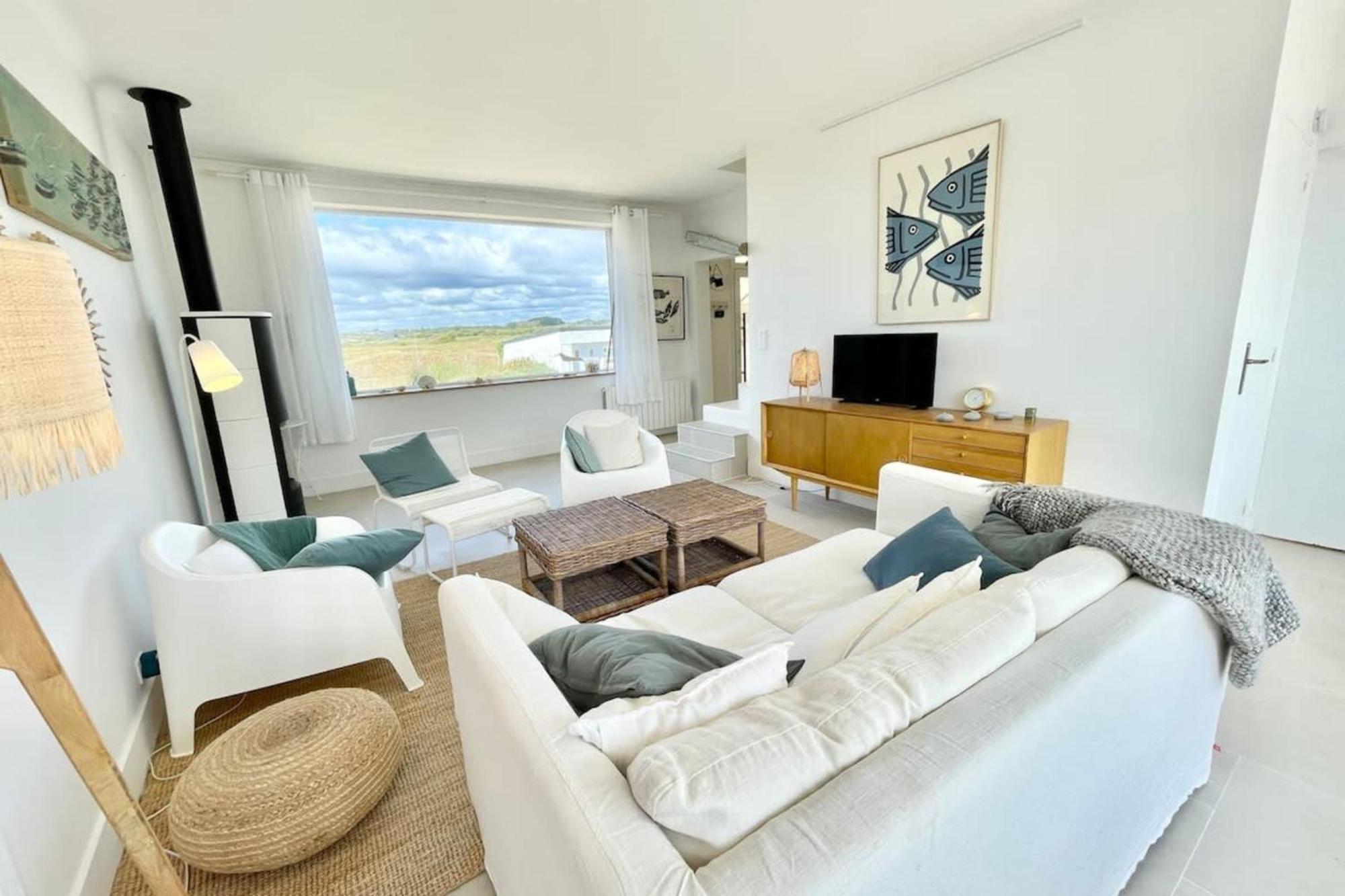 Maison Ultra Coconning Jardin Face Aux Plages Ploemeur Buitenkant foto