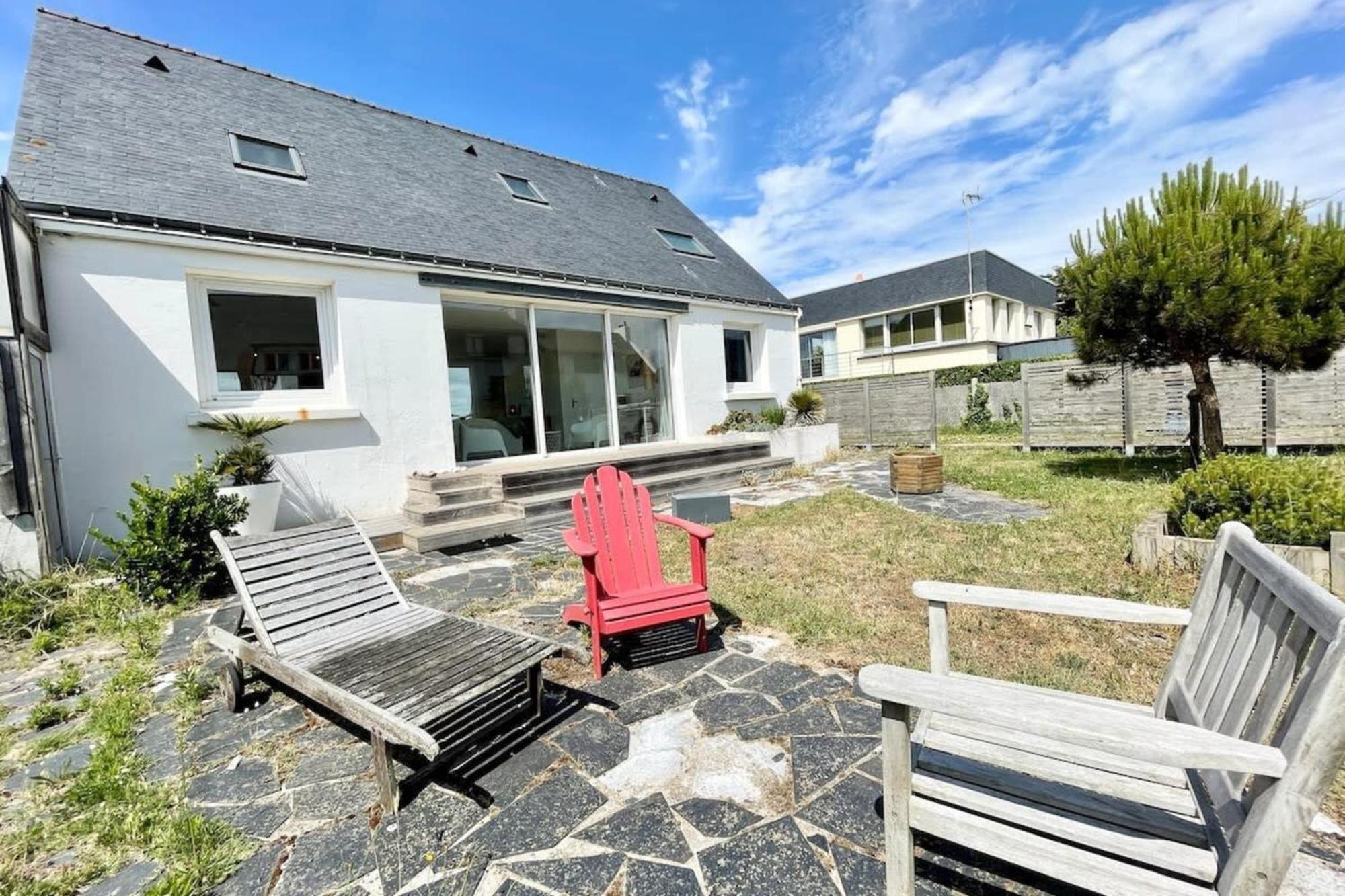 Maison Ultra Coconning Jardin Face Aux Plages Ploemeur Buitenkant foto
